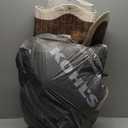 Garvee Scalloped Washable Area Rugs 4x6 Rug for Living Room Boho Non Slip Entry Rug Modern Soft Non Shedding Bedroom Rugs Low Pile Stain Resistant Carpet for Office Playroom Classroom 4'x6' Brown