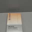 Travel Makeup Mirror with Time & Temperature Display, 2000mAh Rechargeable Battery, 7.5" Portable Foldable Lighted Mirror with 148 Led Lights, 3 Color Lighting Modes, Touch Dimming Set Of 2