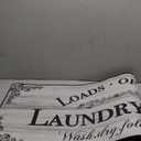 Laundry Room Rug Runner,Farmhouse Washable Laundry Matt for Mudroom,Kitchen,Washroom,Bathroom,Hallway Entryway Area 17"x47"