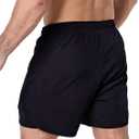 JZCreater Mens Shorts, 2-in-1 Athletic Workout Running Shorts with Liner, 2 Inner Pocket, Quick Dry Gym Shorts for Men (L)