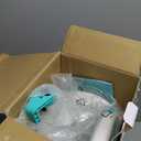 Scrubbing Steam Mop with Rotating Mop Pads, All-in-One Hard Floor Cleaner with LED Headlights, Steam & Spin Control, 6 Soft Scrub Pads, Swivel Steering, FS07 (White)