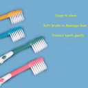newrichbee 8 Packs Kids Toothbrush, Extra Soft Lovely Deer Toddler Toothbrush for Kids 2-8 Years (Pink&Orange&Blue&Green)