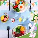 VitalCozy 12 Pcs Graduation Satin Table Runners 12 x 108 Multicolor Long Satin Silk Table Runner Colorful for Graduation Wedding Birthday Party Banquet Decor(6 Color)