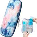 Leng Ke Upgraded Insulin Travel Case - EVA Diabetes Cooler TSA Approved With 2 Ice Packs, Portable Medicine Cooler for Insulin Pen (Pink)