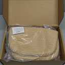 3-Tier Decorative Cotton Rope Hanging Basket, Wall-Mounted Woven Storage Organizer Bag, Jute