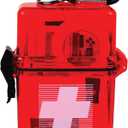 First Aid Only Outdoor Kit Essential Items In Waterproof Case Carabiner Clip