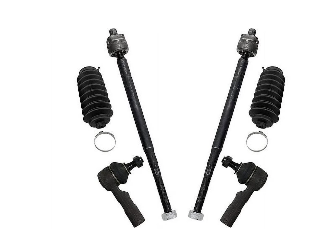 Front Tie Rod End Set - Compatible with 1993 - 2002 Toyota Corolla 1994 1995 1996 1997 1998 1999 2000 2001