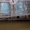 Ripeng 2 Pack 5-Tier Rotating Retail Display Stand, Adjustable Spinning Rack with Wheels for Jewelry Earrings Keychains Craft Shows Vendor Events, Pink