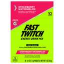 Gatorade, Fast Twitch Energy Drink Mix Strawberry Watermelon, 10 Packets, 0.9 Ounce, No BB date