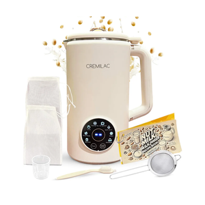 8 in 1 Nut Milk Maker, 34oz Automatic Soybean Machine for Almonds, Soy, Non Dairy Beverages, Plant Based Milk, Homemade Almond Oat, With Delay Start/Keep Warm/Self-Cleaning/Boil Water