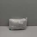 Love&go Portable Small Travel Pillow, Made with Soft Memory Foam Pillow and Breathable Cover, for Backpacking Hiking, Camping, Airplane and Car Trip (Gray)