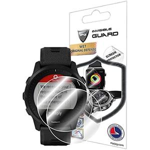 IPG for Garmin Forerunner 945 LTE Smartwatch Screen Protector (2 Units) Invisible Ultra HD Clear Film Anti Scratch Guard-Smooth/Self-Healing/Bubble -Free for 945 LTE