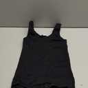 FeelinGirl Womens Shapewear Tummy Control Thong Bodysuit Compression Slimming Body Suits Body Shaper (Medium-Large, Black)