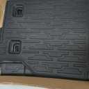 Cargo Mats with Net for 2018-2025 Jeep Wrangler JL Unlimited 4X4 Accessories All Weather Protection Rear Seat Back Cover Trunk Liner Cargo Net for 18-25 JL JLU Gas Type 4 Door(Not for 4XE)
