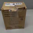 LEVERLOC Soap Dish, Soap Bar Holder for Shower Suction Cup Wall Mounted, Stainless Steel No-Drilling Removable Waterproof Sponge Holder for Bathroom Bathtub Kitchen Sink, Keep Dry, Black (5.7" * 4.8")