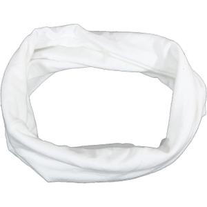 Yoga Wide Headband Women Sweat-Absorbent Soft Elastic Anti-Slip Headband Exercise Running (White)