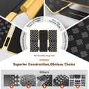 BoxLegend Shirt Folder V7 Metal for Wear Resistance Clothes Folding Board Storage Tshirt Folder Board Metal Edging and Joints Laundry Folding Board Black