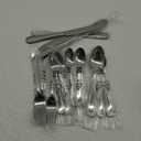 MUTNITT 30 Pcs Silverware Set Service for 6,Premium Stainless Steel Flatware Set,Mirror Polished Cutlery Utensil Sets,Durable Kitchen Eating Tableware Sets,Include Fork Knife Spoon,Dishwasher Safe (Round-30 Piece)