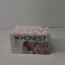 The Honest Company Clean Conscious Diapers for Delicate Skin Up to 100% Leakproof Hypoallergenic Fragrance-Free Baby Girl Prints Club Box Size 1 (814 lbs) 78 Count (Prints May (Rose Blossom + Tutu Cute)