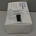 OAPRIRE Electric Toothbrush Holder for Bathroom, Acrylic Electric Toothbrush Holder Wall Mounted Come with Cable Organizer, Saving Space and Convenient Charging - White