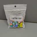 Decoendiy 50pcs Silicone Mouse Head Beads - Animal Shaped, Colorful DIY Bracelets Craft Supplies (Mix)