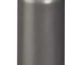 Amazon Basics Large Insulated Stainless Steel Water Bottle, Leakproof Spout Lid, BPA-Free, Vacuum Insulated, Keeps Drinks Cold, Portable, 30.1 ounces, Gray
