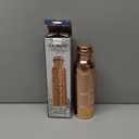 Pure Copper Water Bottle 34 Oz Copper Water Bottle - Leak Proof (34 Oz) (With Pitambari Powder)