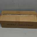 Small Tabletop Christmas Tree with Lights Warm Wooden Base for Xmas Tabletop Christmas Tree for Holiday Home Decoration (Blue)