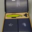 Philips Norelco One 360 Hybrid Face, Electric Beard Trimmer and Shaver, with 360 Technology, 1x 360 for Face, 5in1 Adjustable Comb, Model QP2724/90 (Black & Lime Green)