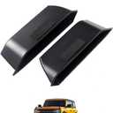 Front Door Handle Storage Organizer for Ford Bronco 2021 2022 2023 2024 Car Interior Accessories, ABS Front Door Side Armrest Phone Pocket Organizer Insert Glove Pallet 2PCS (Update Handle Tray 2PCS)