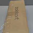 Zakkart 2PC Easy Seat Cat Perch for Window Sill - Hammock Design w/Pine Wood & Robust Metal Frame - Cat Window Seat for Large Cats and Kittens (Dark Stained Wood w/Gray Bed, Large (26''W x 14''D)