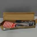 8 Pack Solar American Flag Pathway Lights-4th of July Outdoor Decor American Flag Lights with 8 Modes, Patriotic Pathway Lights for 250th Anniversary Celebration Independence Yard Garden Day Decor