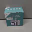 Cat Water Fountain with 8 Filters + 5 Sponges,Small Pet Waterer Dispenser Fountains for Drinking Cats Indoor Metal Automatic Waterer Bowl 24/7 Running Auto Kitty Watering Supplies Quiet Pump