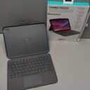 Logitech Combo Touch, Detachable iPad Keyboard Case (10th gen and A16) with Large Precision Trackpad, Full-Size Backlit Keyboard, and Smart Connector Technology - Oxford Gray