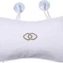 YUET Anti-Slip Non-Slip Bathtub Pillow Home Spa Bath Inflatable Cushion Head Neck Back Shoulders Rest Relax Suction Cup Bathroom Support for Hot Tub Luxurious Headrest