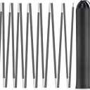 Aluminum Tent Poles Replacement,Fits Both Female and Male Ends,7001 T6 Lightweight Tent Rod Repair Kit for Camping Hiking Backpacking Tent (20ft 0.4in)
