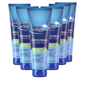 Noxzema Ultimate Clear Face Wash, Deep Pore Daily Cleanser, OilFree Formula Removes Dirt, Oil & Makeup for Clear, FreshLooking Skin, 6 oz (Pack of 6)