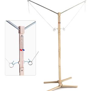 Standing Hook and Ring Game, Oversize Movable Indoor Outdoor Hook and Rong Toss Game with String Party Yard Swing Game Night Man Cave for Adults Family