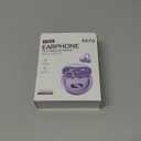 Clip-on Earbuds,Open Ear Earbuds Wireless Bluetooth 5.4, Lightweight Open Ear Headphones with C-Shaped Bridge,Slim Hook,60H Battery,Waterproof,for Glasses Wearers and Workouts (Black)