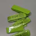 PATIKIL 8" Tissue Pom Poms Flowers, 5 Pack Paper Flower Ball for Wedding Bridal Shower Birthday Bachelorette Party Backdrop Decoration, Lime Green