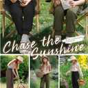 3 Pack Girls' Yoga Pants with Pockets High Waisted Joggers Workout Running Sweatpants Kids Casual Athletic Bottoms (9-10 Years, Black, Army Green, Brown)