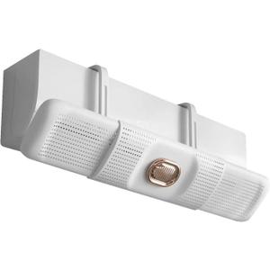 Air Conditioner Deflector for Mini Split, Retractable Mini Split Deflector with 270 Adjustable Airflow, No Direct Cold Air, Anti-Drip Design, Built-in Aromatherapy Box