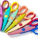 Mr. Pen- Craft Scissors Decorative Edge, 6 Pack, Vintage Colors, Zig Zag Scissors for Crafting, Scrapbooking, Fancy, Pattern, Design