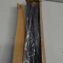 Black Shower Curtain Rod 31 to 80 Inch,1 Inch Diameter Adjustable Spring Tension Stainless Steel Telescoping Rod,Easy Install,No Rust