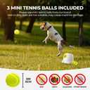 AFP Automatic Ball Launcher Dog Ball Thrower Machine Interactive Hyper Fetching Toy for Large Dogs, 3 Tennis Balls Included, Max Version
