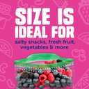 Ziploc Snack Bags, Easy Open and Close, Small Plastic Food Storage Bags, 108 Bags Total