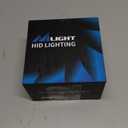 Nilight D1S HID Xenon Headlight Bulbs, D1S Bulb 6000K High Low Beam Xenon Headlights Replacement for 12V Cars, 2-Pack
