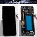 SRJTEK TFT for Samsung Galaxy S8+ LCD Display for Samsung Galaxy S8 Plus Screen Replacement for Galaxy S8+ SM-G955F SM-G955U SM-G955W Touch Screen Digitizer Repair Part with Kits with Frame(Black