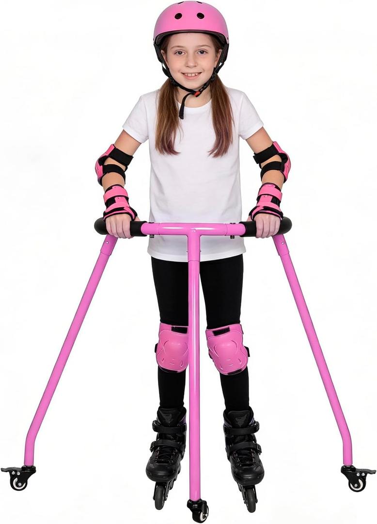 Nattork Skate Trainer, Skater Aid for Kids Adutls Roller Inline Skating,Roller Skate Mate for Boys Girl Outdoor Beginners Training Walker
