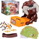VICASKY 1set Tricky Interactive Dog Game Toy of Fierce Dog Biting Finger Novelty Fun Party Game for Boys and Girls Parents for Ktv Creative Play